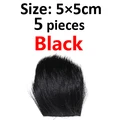 5 piezas negras