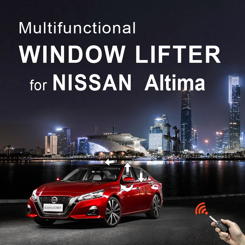 

car power window closer window closing/opening +mirror folding/opening+sunroof close for Altima Car Alarm Accessories