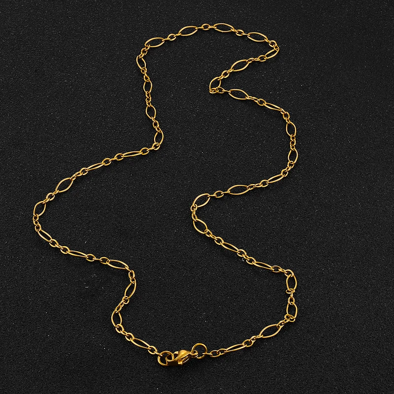 Einfache Damen-Armbänder aus Edelstahl mit beliebtem Verschluss, hochwertiger Schmuck für Frauen – Detail 1