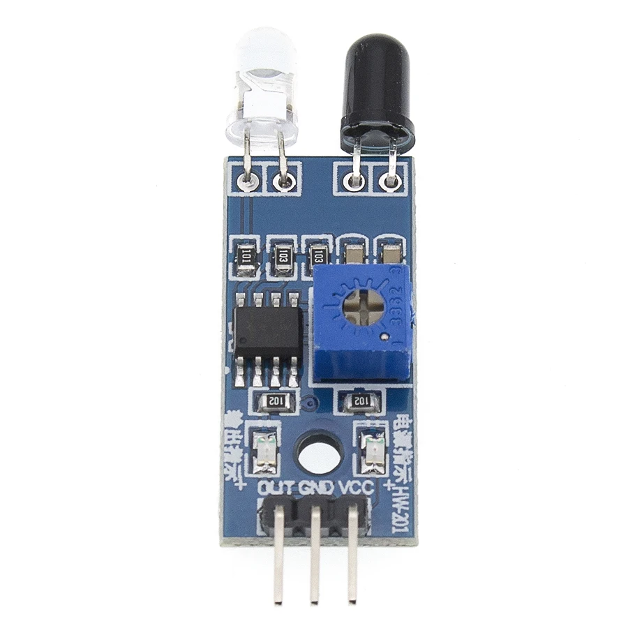 IR Infrared Obstacle Avoidance Sensor Module for arduino Smart Car Robot 3-Pin Reflective Photoelectric