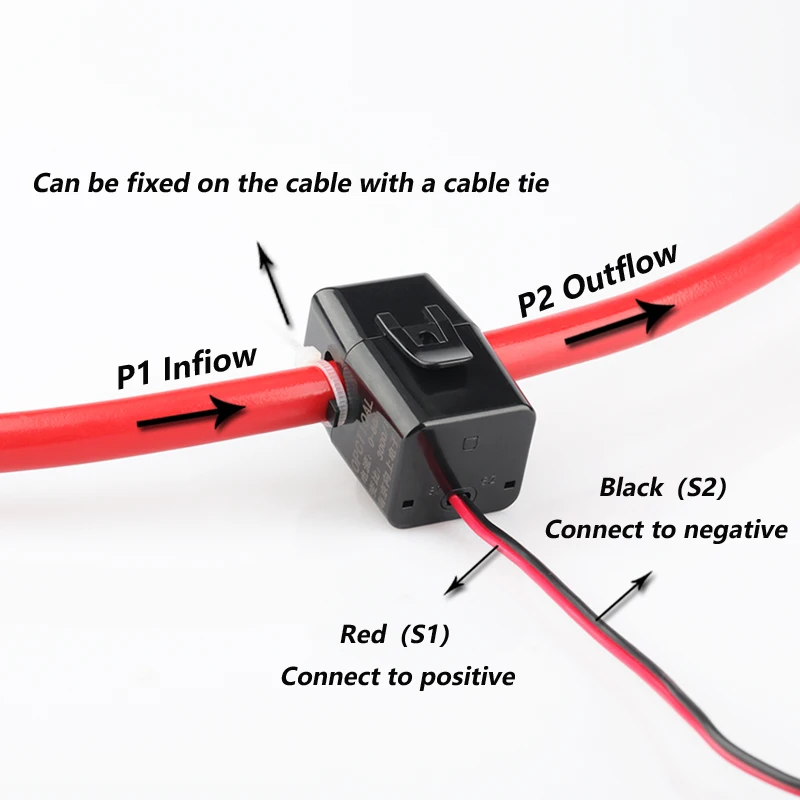 Miniature Split Core Current Transformer OPCT10ATL 1A 5A 10A 15A 20A 30A 50A 1V 333mV 0.33V Ferrite Cores open type AC CT Sensor