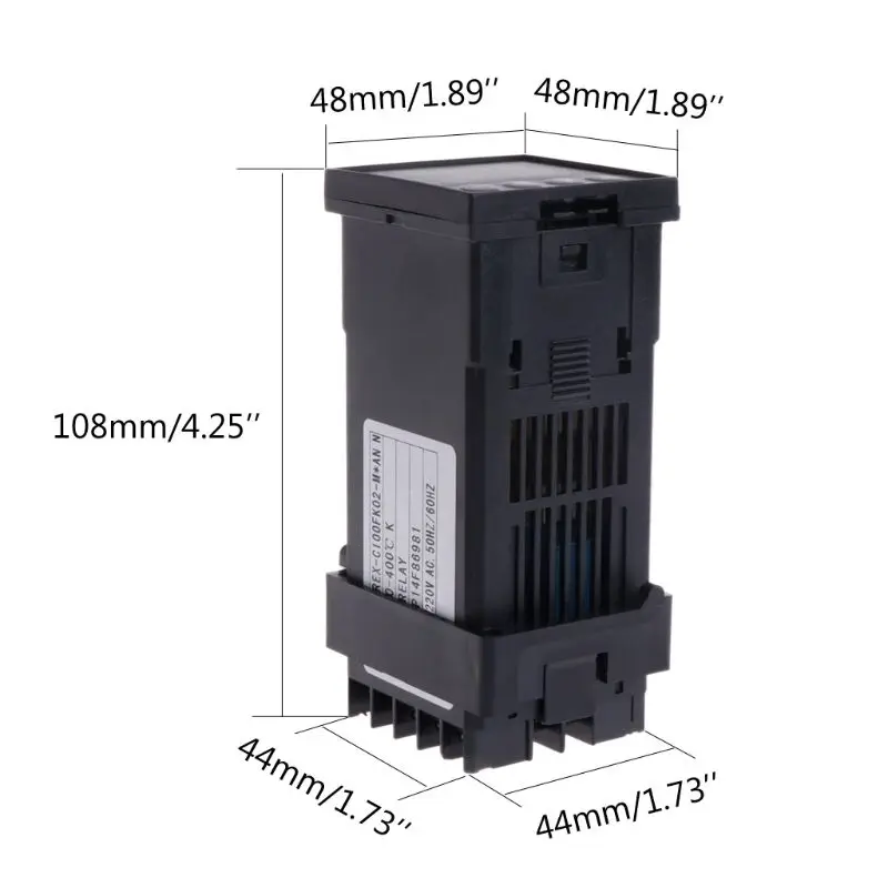 Pidデジタル温度コントローラREX-C100 (m) 0 に 400 c kタイプリレー出力