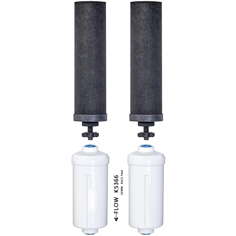 Vervanging Berkey Zuivering Element Met Berkey PF-2 Fluoride En Arseen Vermindering Element - Combo Pack