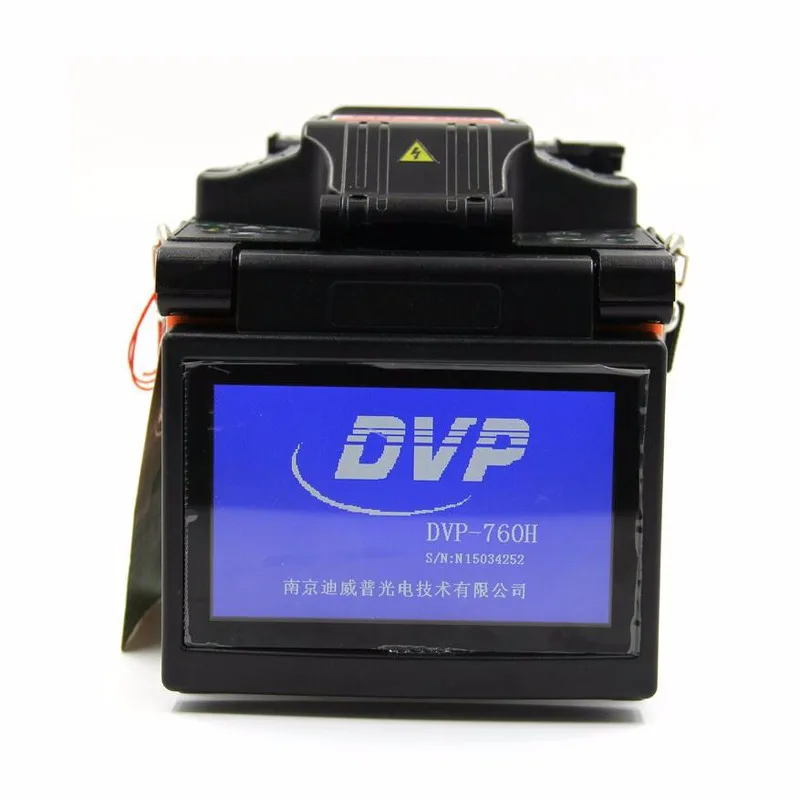 

FTTH Multilingual Fiber Optic Splicing, Optic Fusion Splicer, DHL Free Shipping, High Quality, DVP-760H