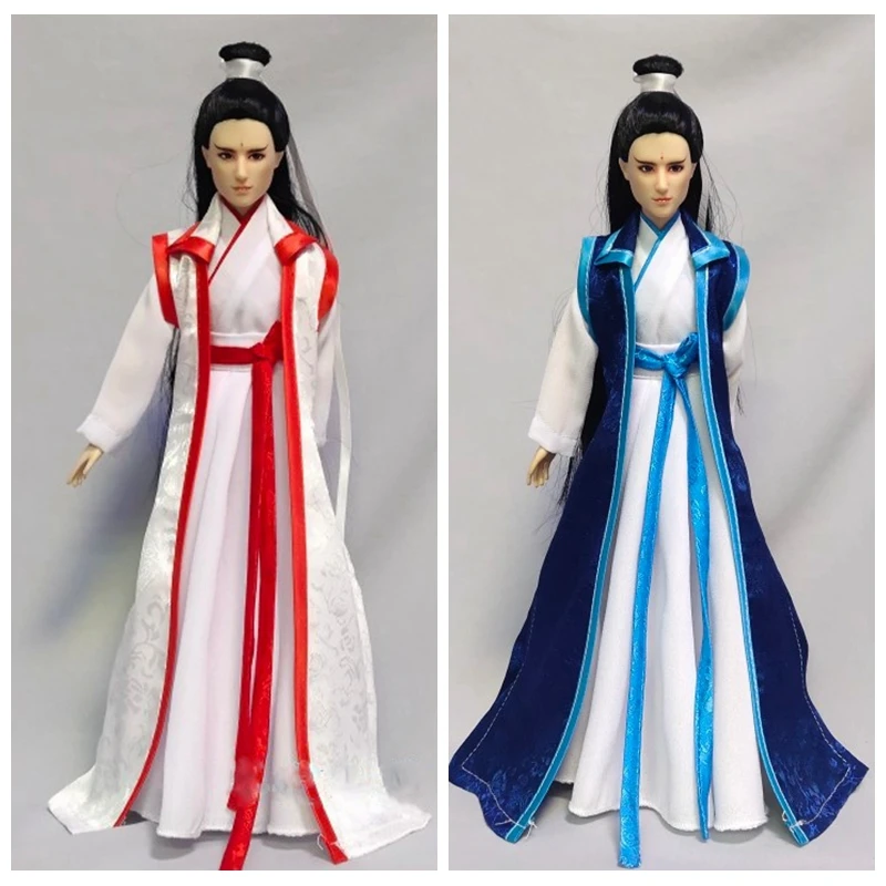 

OB27 Barbi 1/6 Scale Figure Doll 1/4 1/3 BJD Clothes Accessories Ancient Costume Hanfu Samurai suit For BJD/SD SD17 uncle A774