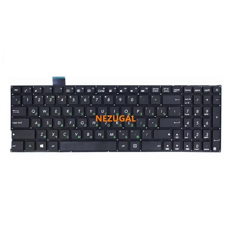 

Russian notebook Keyboard For ASUS VivoBook X542BA X542B X542U X542UR X542UQR X542UN X542UF X542UA X542UQ RU Laptop keyboard