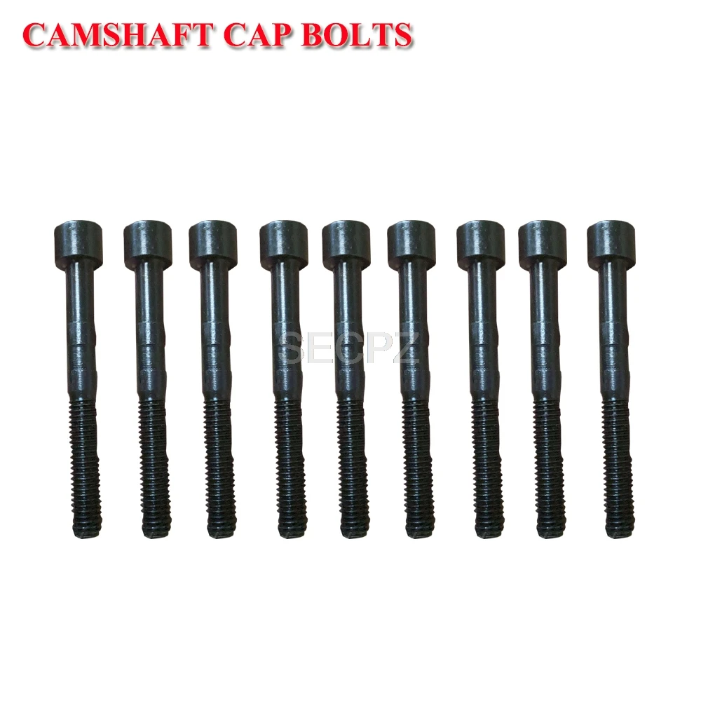 

10x For VW AUDI SEAT SKODA 1.9 2.0 TDi PD 8v CAMSHAFT CAP BOLTS 038103714 038103714G ARL AJM BXE M6x54