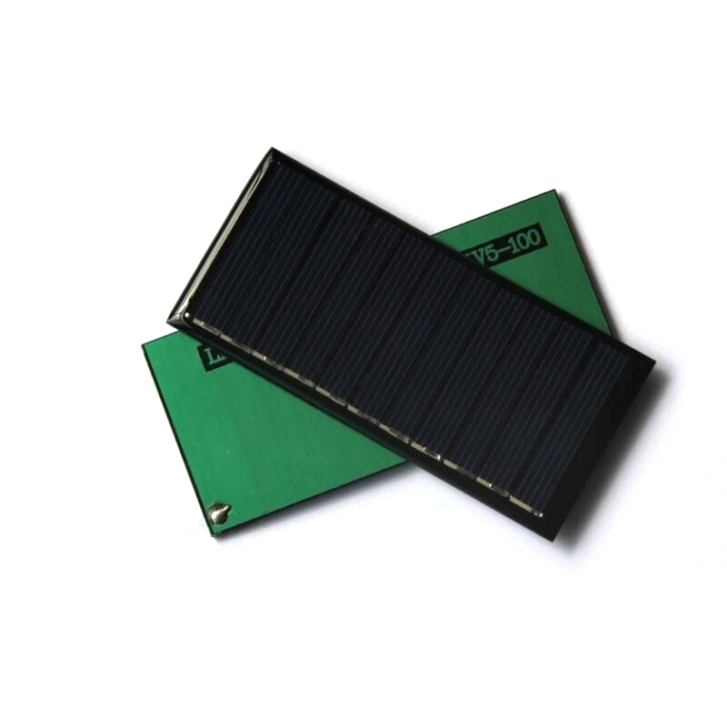 Custom 0.55W 5.5V Mono Solar Cells Solar Panel Mini Sunpower Module for Led Lights Toys Charging 95*44MM