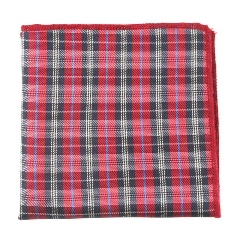 1PC Fashion Square Stripe Handkerchief For Men Gentlemen Classic Vintage Jacquard Polyester Towel For Wedding Party Business