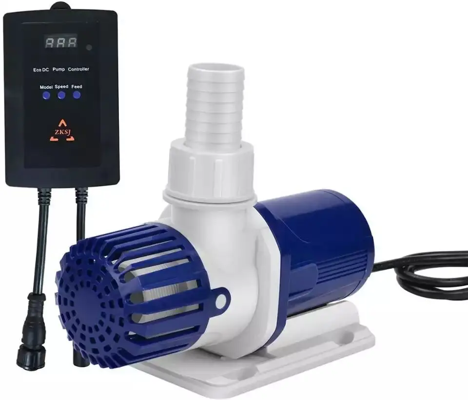 

ZKSJ DC PUMP Aquarium Water Pump DC3000L 5000L 8000L12000L 24V Marine reef fish tank Pump Very quiet