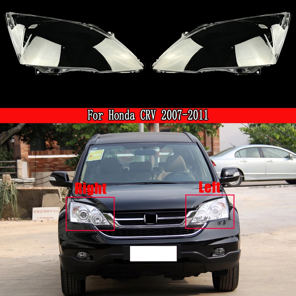 

Headlamp Cover Headlight Shell Transparent Lens Plexiglass Replace Original Lampshade For Honda CRV 2007 2008 2009 2010 2011