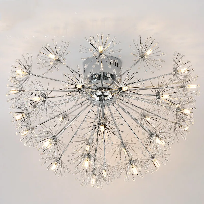 

Nordic Chandelier for Kitchen Dining room Bedroom Tree Branch Chandelier K9 Crystal G4 LED Ceiling Lamp Fixures