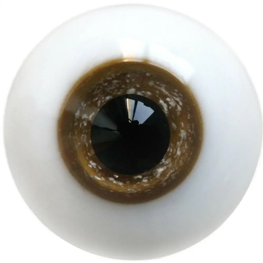 

[wamami] 6mm 8mm 10mm 12mm 14mm 16mm 18mm 20mm 22mm 24mm Brown Glass Eyes Eyeball BJD Doll Dollfie Reborn Making Crafts