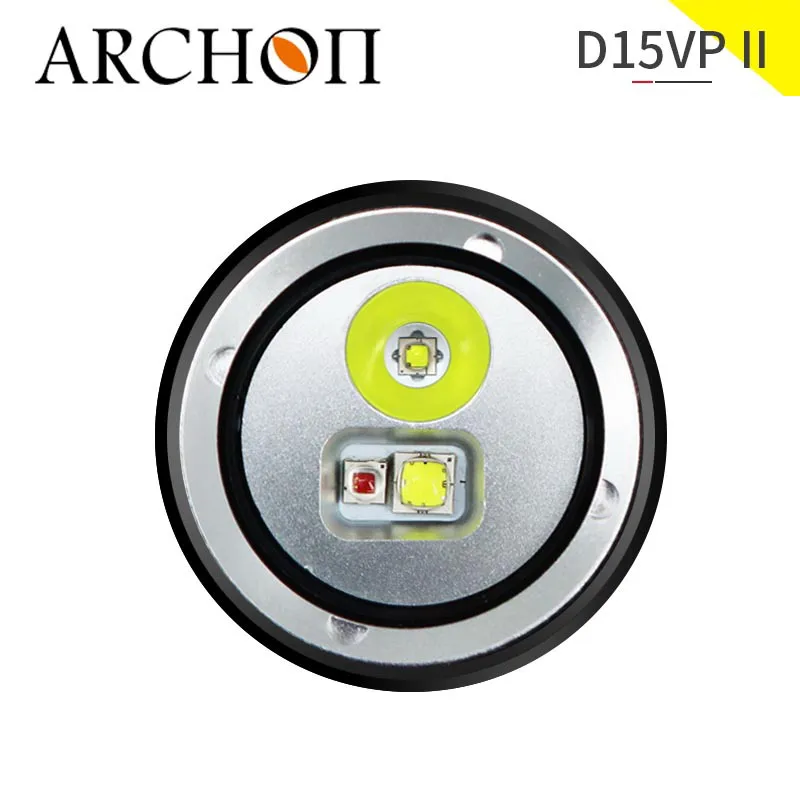 Imagem -05 - Archon-mergulho Vídeo Luz D15vp ii W21vpii Mergulhador Subaquático Lanterna Led Max 3000 Lumens Lanterna Impermeável Carregamento Usb