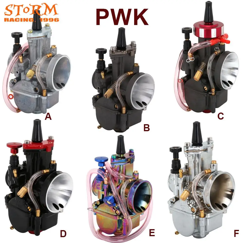 Motorcycle PWK 28 30 32 34MM Carburador PWK Carburetor Carb For Yamaha Universal ATV Buggy Quad Go Kart jet Dirt Racing Bike