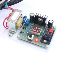 DIY Kit LM317 Adjustable Power Supply Kit Continuous Adjustable DC Step-down Power Supply Module DIY Teaching Training Parts