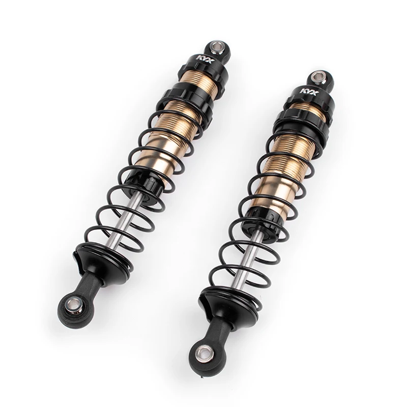 

KYX Racing 100mm Metal Shock Absorber Upgrades Parts Accessories for 1/10 RC Crawler Car Axial Wraith SCX10 D90 (2pcs)