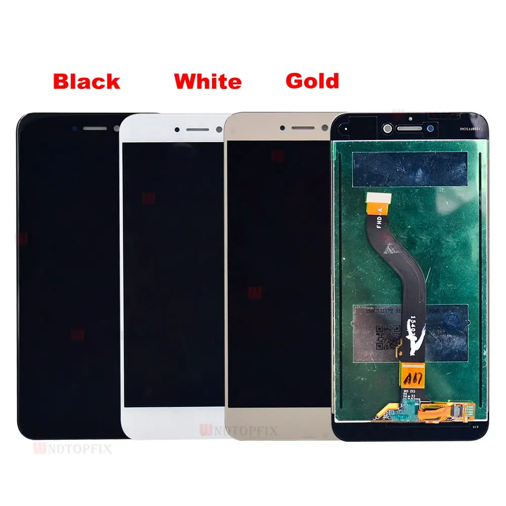 5.2\'\' Display with Frame For Huawei P8 Lite 2017 LCD Touch Screen Digitizer Assembly P9 Lite 2017 PRA-LA1 PRA-LX1 LCD