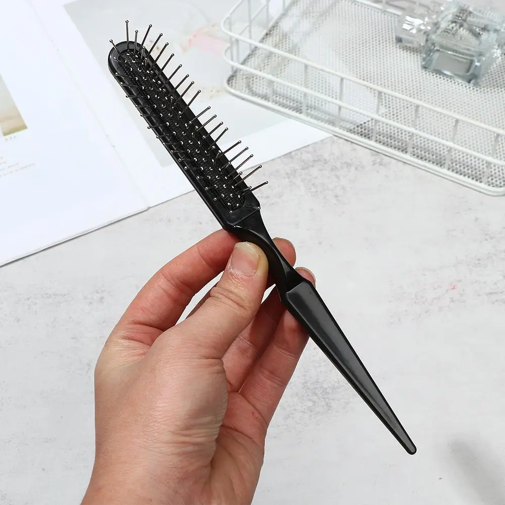 Wig Brush Professional Pointed Tail Airbag Brush Hair Extension Brush for Women Girls Hairdressing Styling Tool