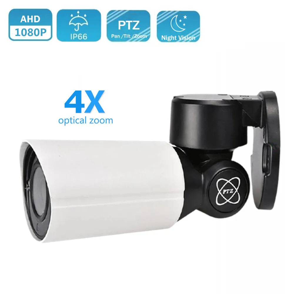 

AHD Camera HD 1080P 4X Zoom Pan Tilt Rotate Bullet PTZ Analog Security Surveillance High Definition IR 50M AHD CVI TVI CVBS 4in1