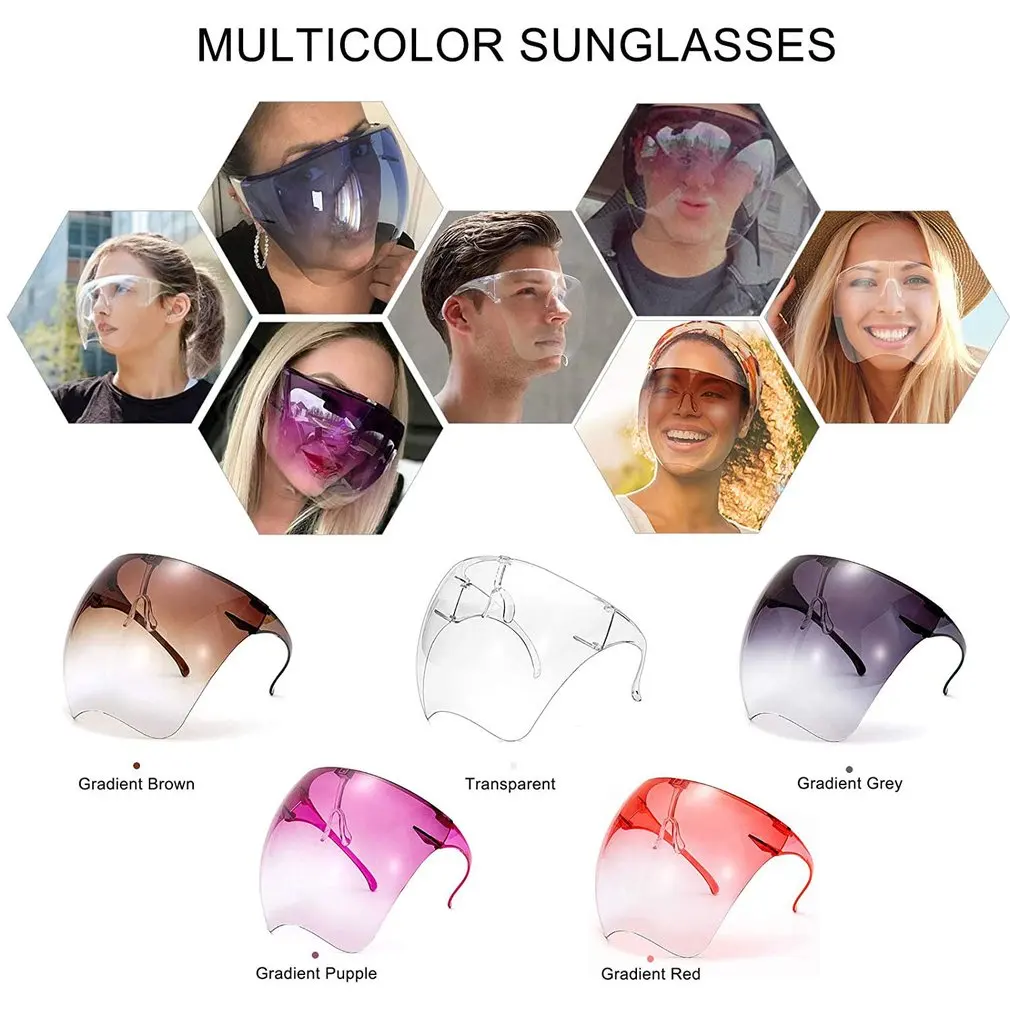 Head Wearing Adult Protective Cover Anti-splash Anti-fog Droplet Mask Multi-protection Breathable Protective Mask