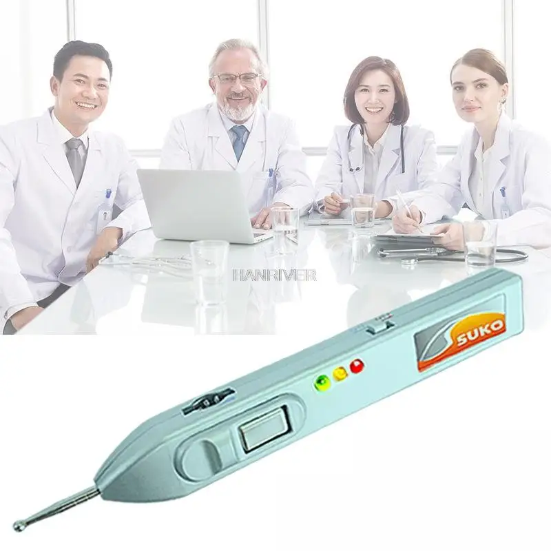 100A Auricularpoints Acupuncture Point Search Ear Detection Pen Ear Acupoint Search Ear Auriculotherapy Vaccaria Seeds