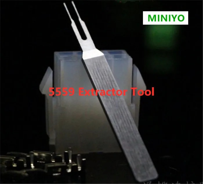 1PCS 5557/5559 ATX Power Connector 4.2mm Male Female Terminal Pin Extractor Tool Pin Remover Stainless Steel