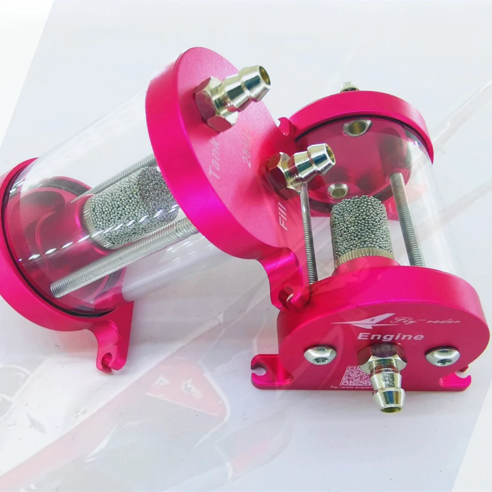 UAT 35ml CNC Air Trap Tank with fuel filter for turbine jet