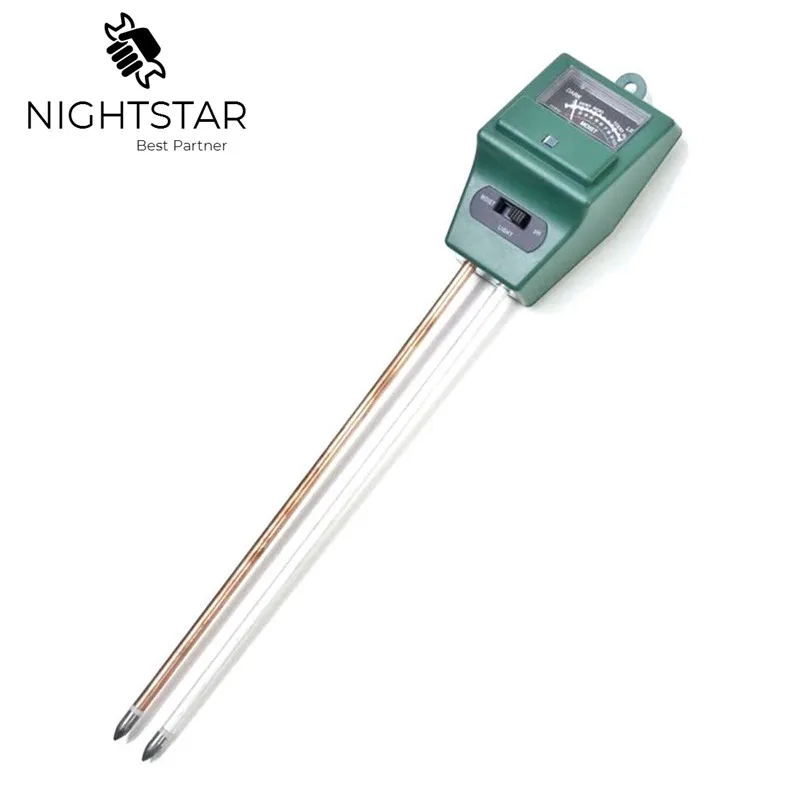 3 in 1 PH Tester Soil Water Moisture Light Analized Test Meter Detector Plant Flower PH Meters for Garden / Farm / Lawn