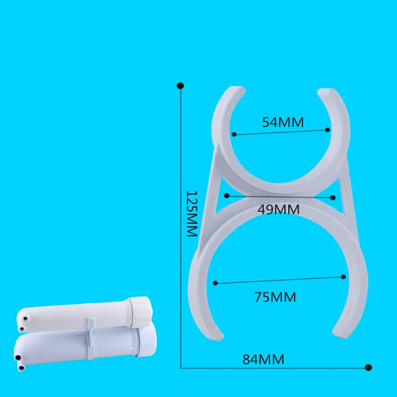 تنقية المياه مزدوجة كليب القطر الداخلي من المشبك 54 مللي متر إلى 75 مللي متر تصفية عنصر تحديد الأم والابن كليب كبيرة و صغيرة كليب