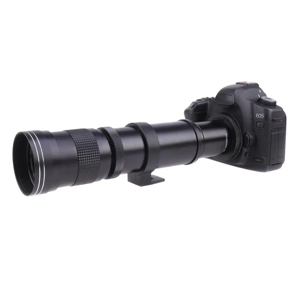 420-800 ملم F/8.3 - F/16 عدسة تليفوتوغرافي + 2x عدسة تكبير محول المقربة لكاميرا كانون #2