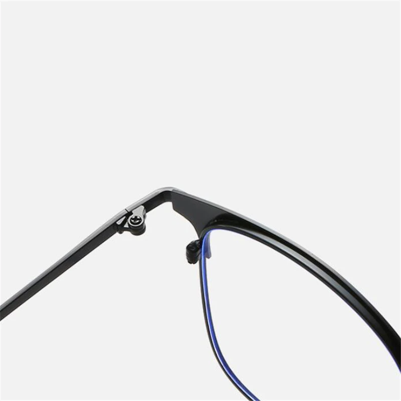 Металлические квадратные очки для близорукости для женщин и мужчин, антисиний свет, близорукие очки по рецепту, близорукость 0-0,5-0,75 до -6,0