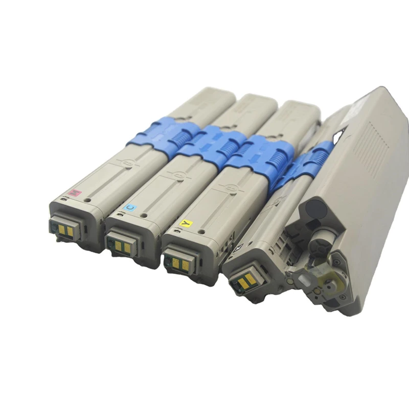 Imagem -03 - Cartucho de Toner Compatível para Oki C332 C332dn Mc363 Mc363dn C332 Mc363 dn dn Chips de Reconjunto 46508712 46508711 46508710 46508709 4x