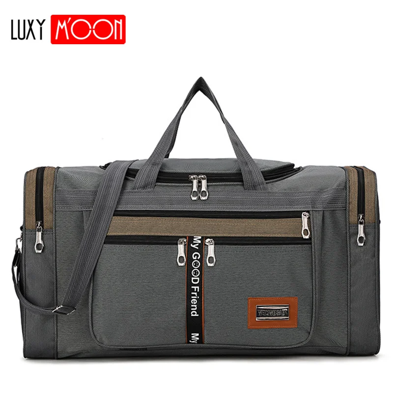 Bolsa de viaje de gran capacidad para hombre y mujer, de gran capacidad bolso de viaje, de nailon, portátil, XA156K