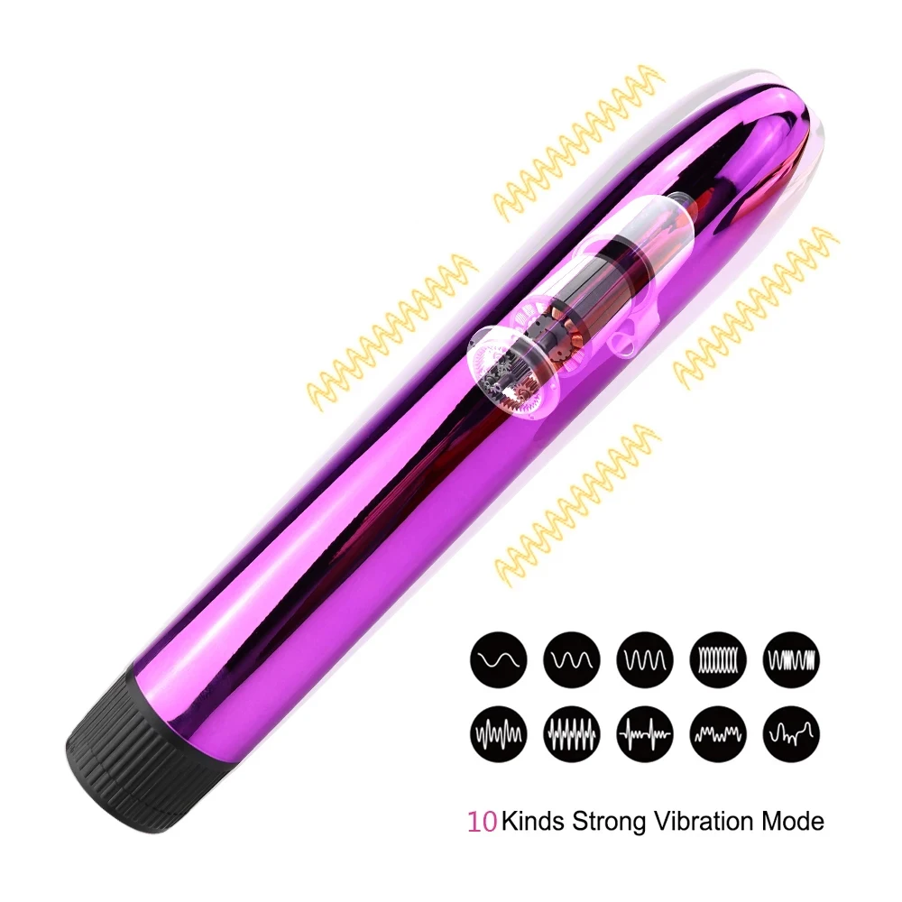 Multispeed Vibrators 18cm Big Dildo Female Masturbation G spot Magic Wand stick bullet vibrating Penis Vaginal Massage for women