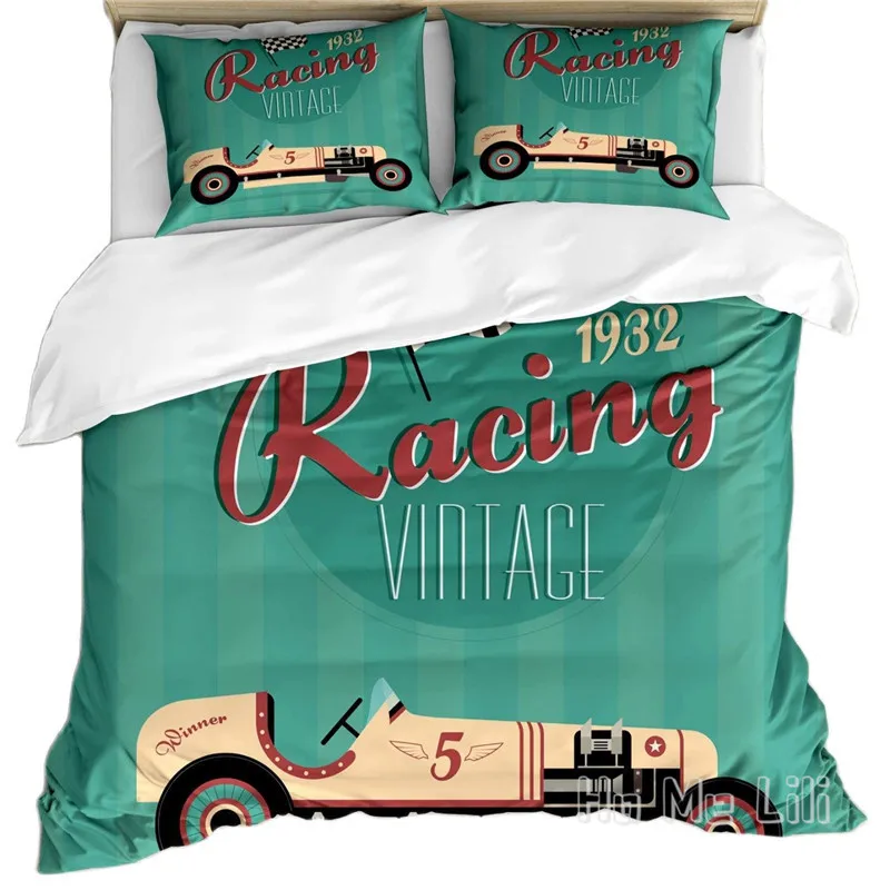 

Cars By Ho Me Lili Duvet Cover Set Poster Print Of A Classic Vintage Automobile Nostalgia Rally Antique Machine Decor Bedding