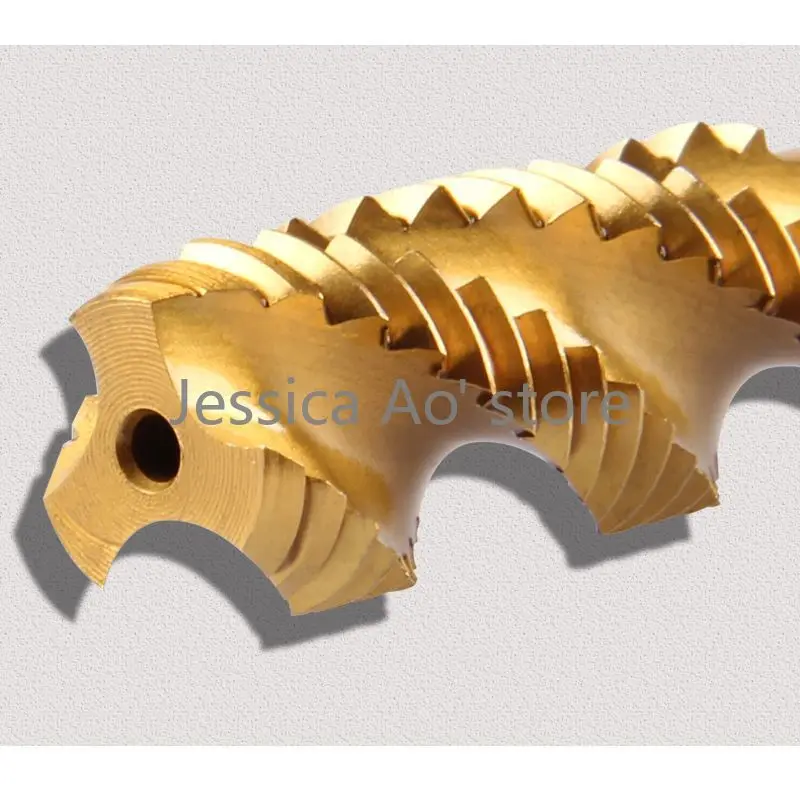 M2-20 6542 HSS titanio placcato rubinetto speciale per vite in acciaio inox maschiatura metallo utensili a vite punta della macchina rubinetto a spirale scanalatura