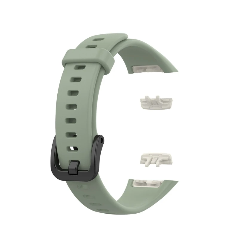 ซิลิโคนสายรัดสมาร์ทนาฬิกาเปลี่ยนสายรัดข้อมือสำหรับ-Huawei Honor Band 6
