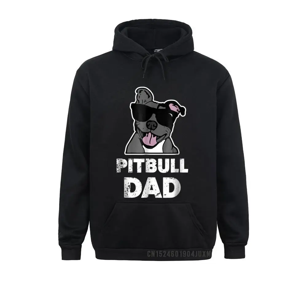 

2021 Women Sweatshirts Long Sleeve Hoodies Sportswears Mens Pitbull Dad Mens Hooded Blue Nose Pit Bull Dog Manga Gift