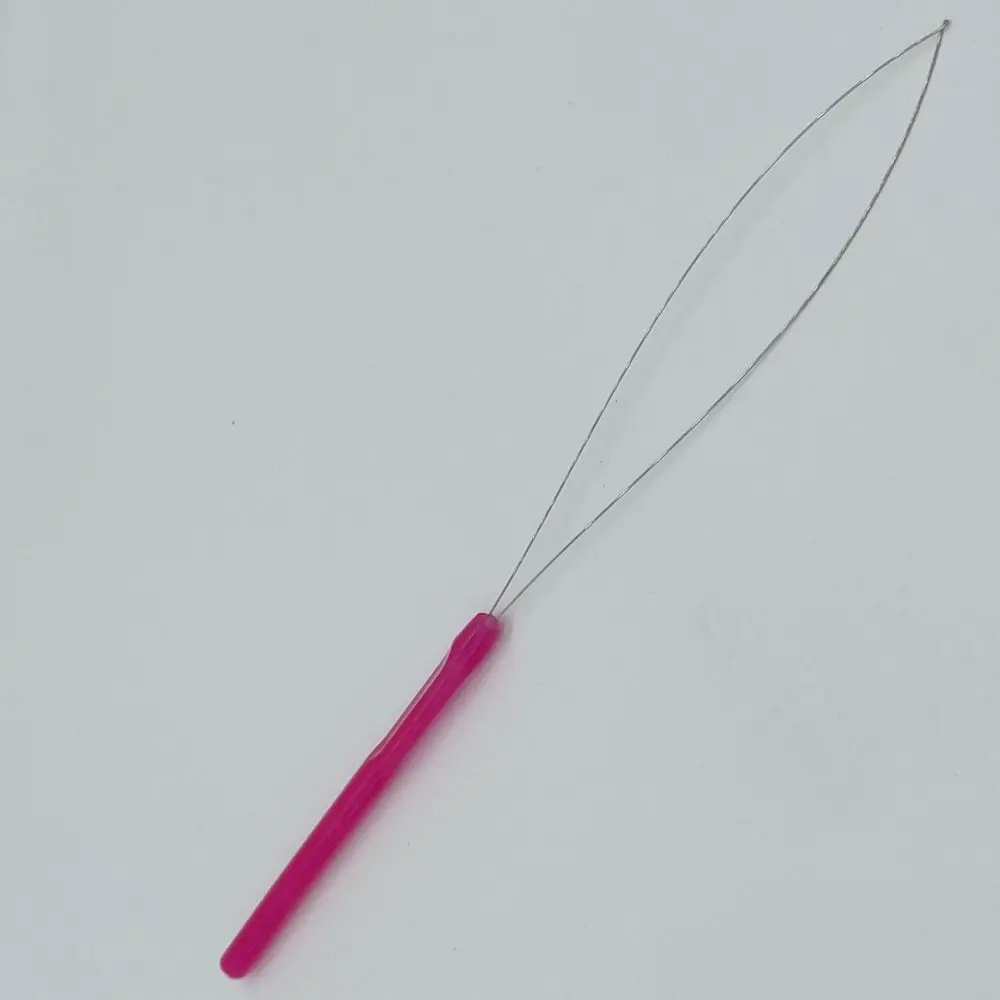 40 Pcs Plastic Hook Needle Loop Threader