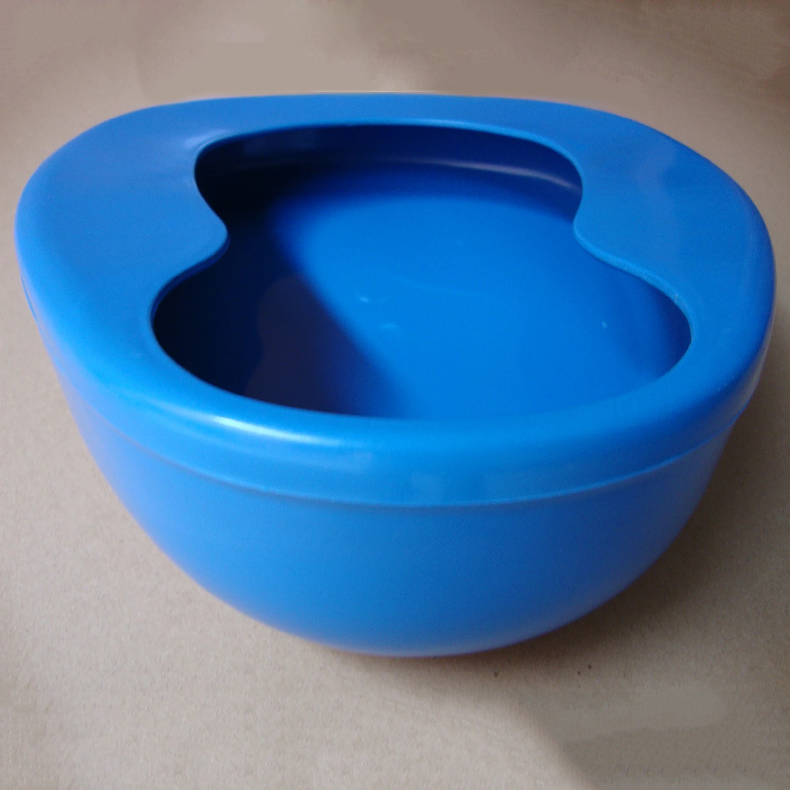 Anti- Contoured Blue Bedpan Seat Urinal for Bedridden Patient Daily Use,Incontinence Aid Thicken Bed Pan Elderly Care