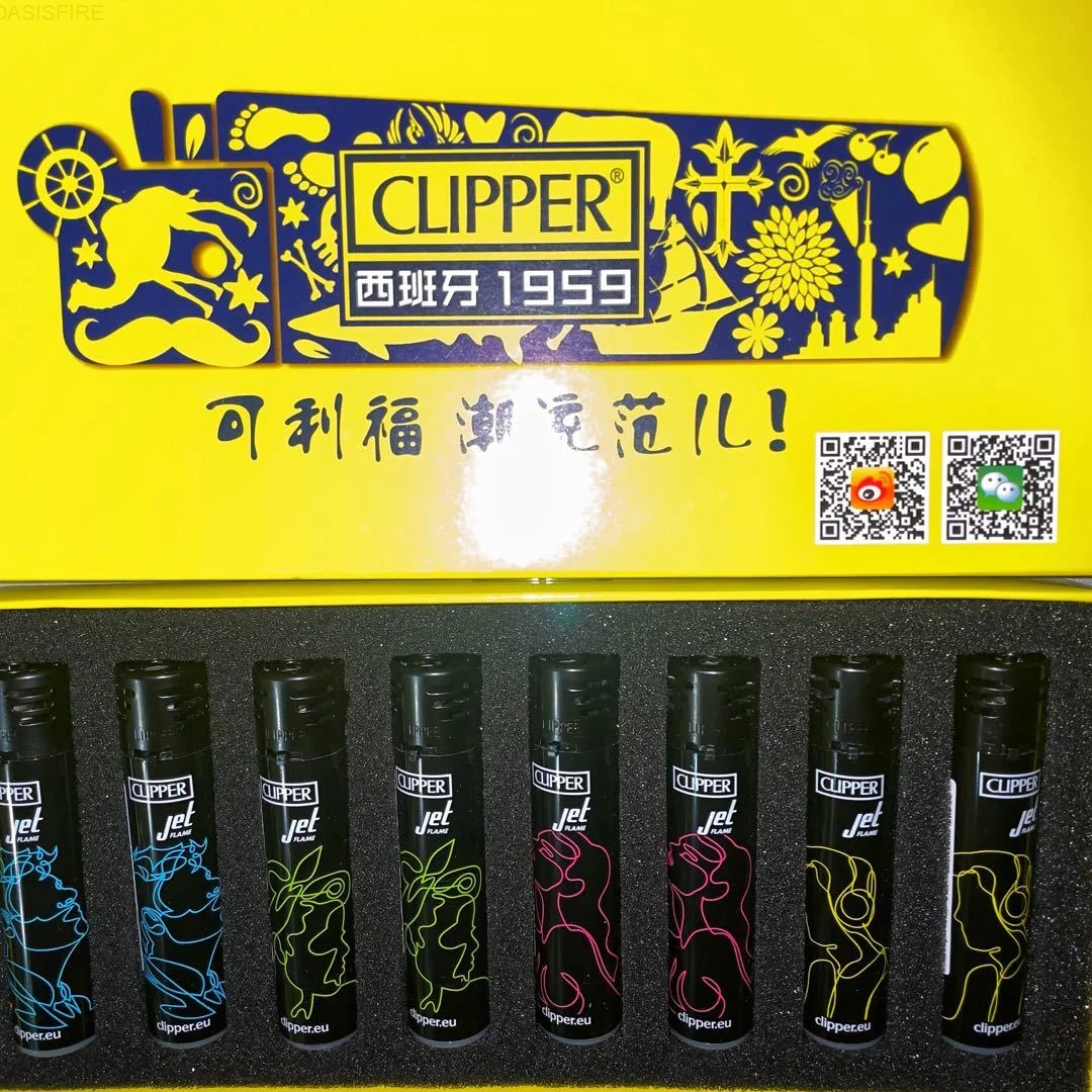 Grinding Wheel Original Clipper Butane Nylon Lighter Refillable Gas Lighter for Collections and Gifts (wholesale)