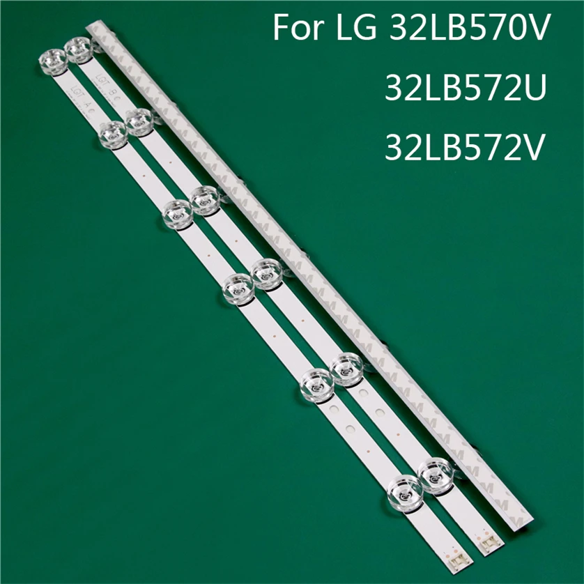 LED TV Illumination Part Replacement For LG 32LB570V-ZB 32LB572U-ZP 32LB572V-ZP LED Bar Backlight Strip Line Ruler DRT3.0 32 A B