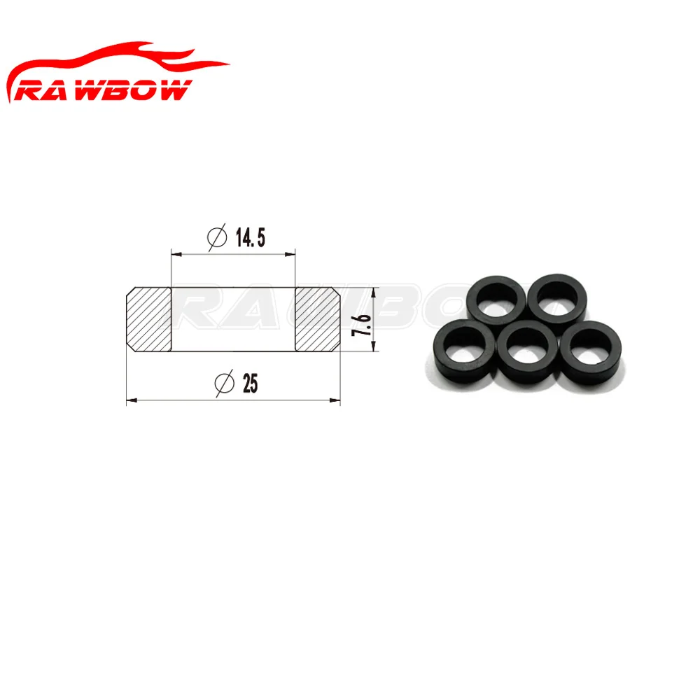 FUEL INJECTOR RUBBER SEALS 22024 FOR NISSAN SKYLINE RB25DET ENGINE  25*14.5*7.6MM