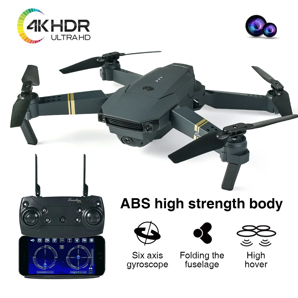 E58 Foldable Drone with 4K HD Wide Angle Camera Aerial Photography Hight Hold RC Quadcopter