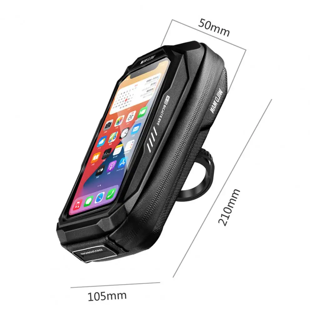 35% Discounts Hot! WILD MAN-X3 Rainproof Hard Shell Top Tube Front Beam Bag for Mountain Bike