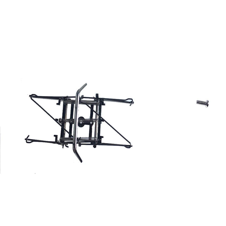 2Pcs HO Scale 1:87 Electric Traction Locomotive   Train Arm Bow Pantograph Accessories Alloy Can Be Powered