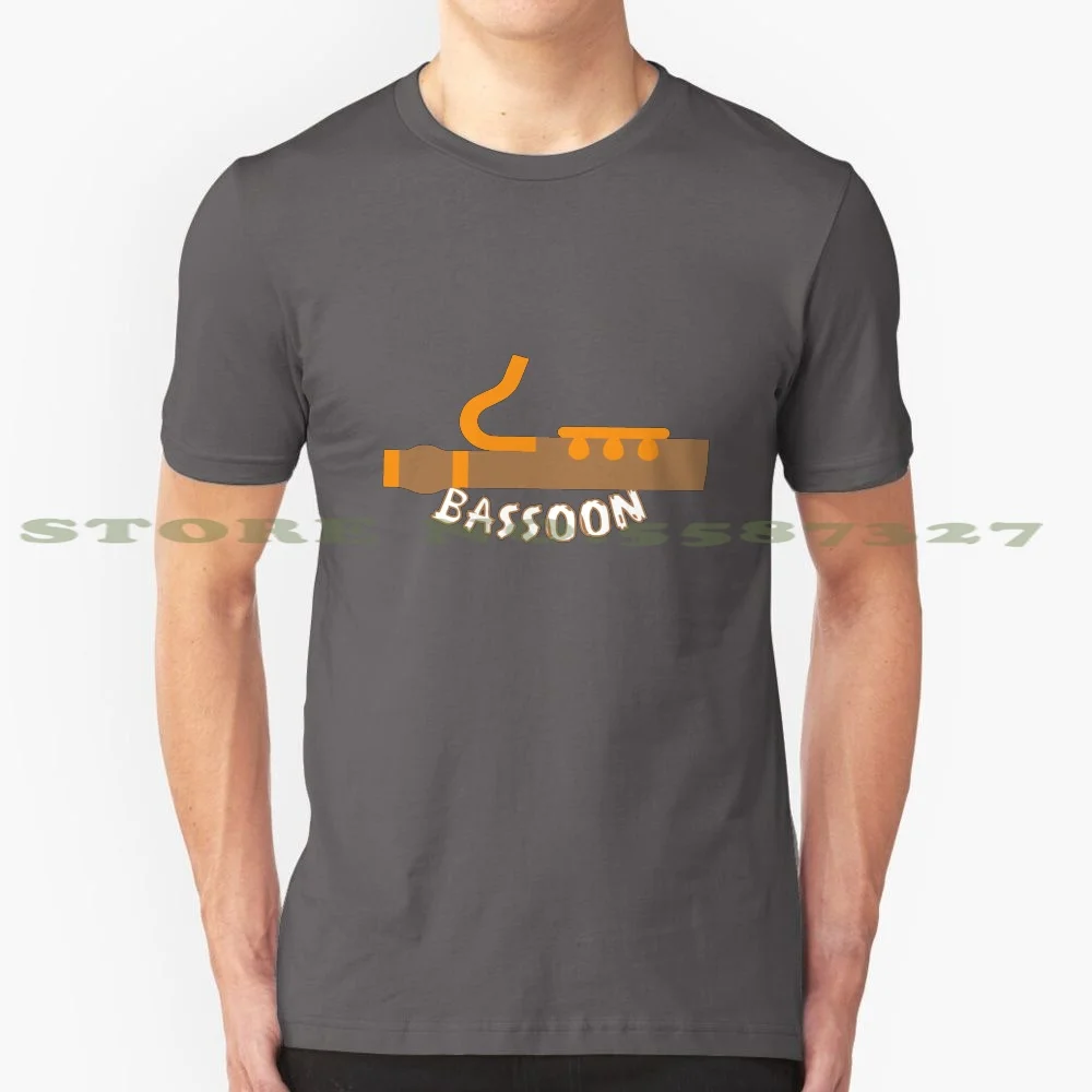 Bassoon Sonata 100% Cotton T-Shirt Bassoon Sonata Bassoonlist Tune Melody Symphony Rythm Sound Trumpets Horns Bugle Musical