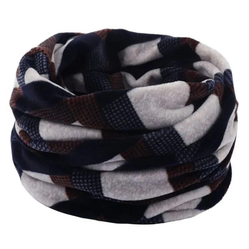 Winter Soft Neck Scarves Bandana Neck Warmer Riding Sport Windproof Thermal Loop Thick Scarf  Outdoor Unisex Scarf