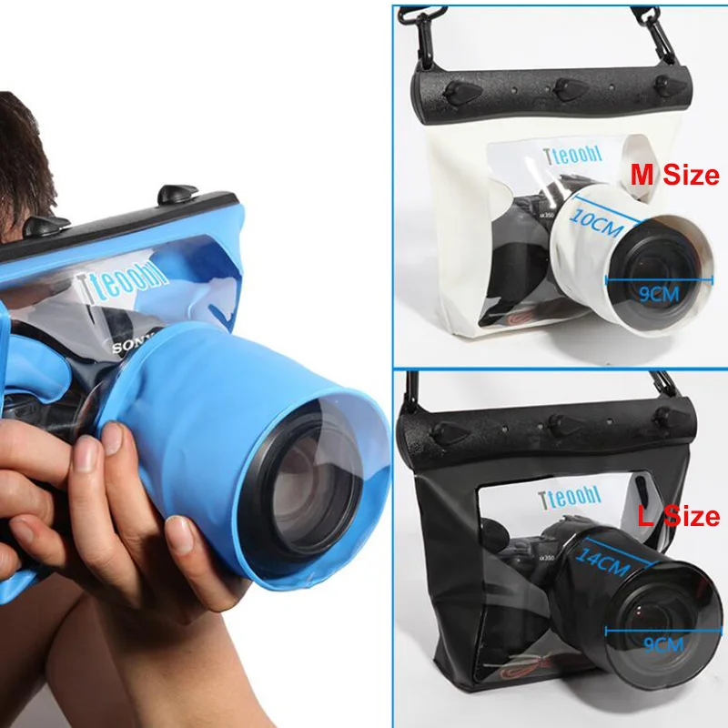 20M Underwater Diving Bag Slr Camera Housing Case Pouch Dry Bag Camera Waterproof Dry Bag for Canon Nikon Dslr Slr